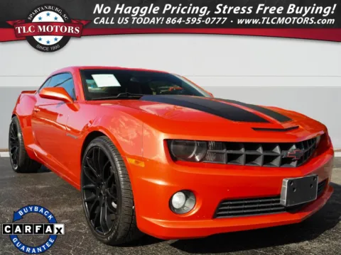 Orange 2011 Chevrolet Camaro SS for sale in Moore, SC
