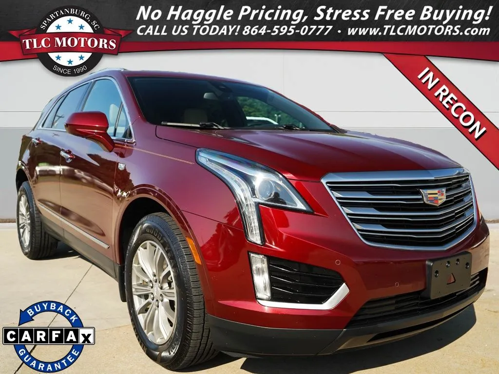 Red 2017 Cadillac XT5 Luxury for sale in Moore, SC