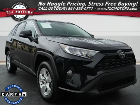 Black 2021 Toyota RAV4 XLE for sale in Moore, SC