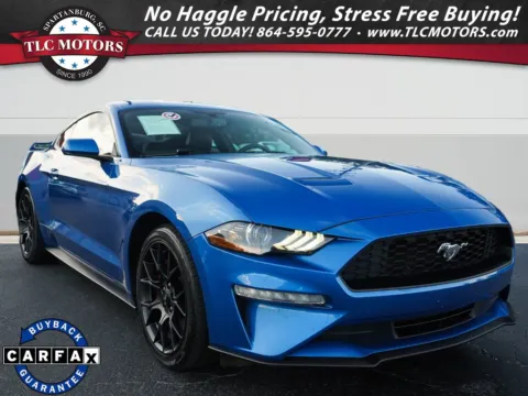 Blue 2019 Ford Mustang EcoBoost for sale in Moore, SC