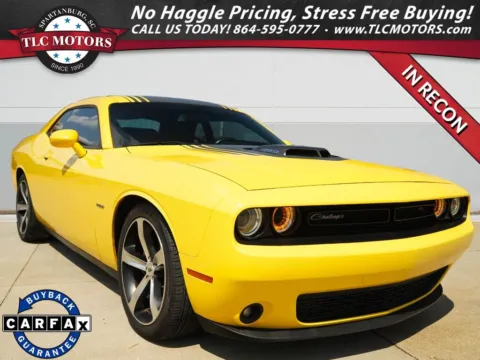 Yellow 2018 Dodge Challenger R/T Shaker for sale in Moore, SC