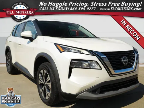 White 2023 Nissan Rogue SV for sale in Moore, SC