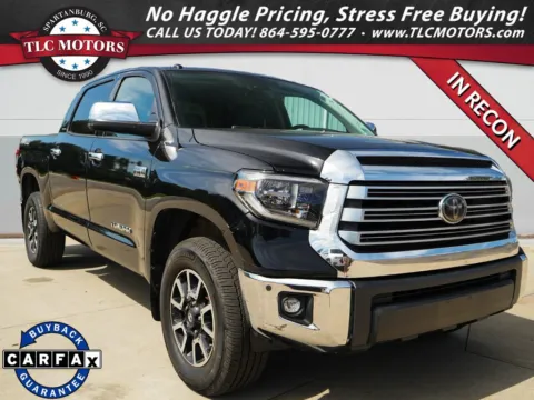 Black 2018 Toyota Tundra Limited for sale in Moore, SC