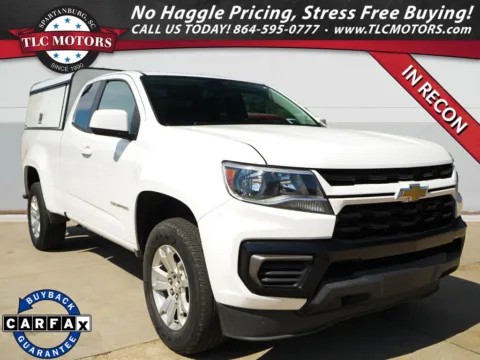 White 2022 Chevrolet Colorado LT for sale in Moore, SC