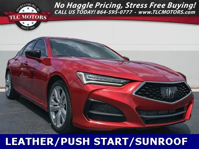 Used 2021 Acura TLX Technology Package for sale in Moore, SC at