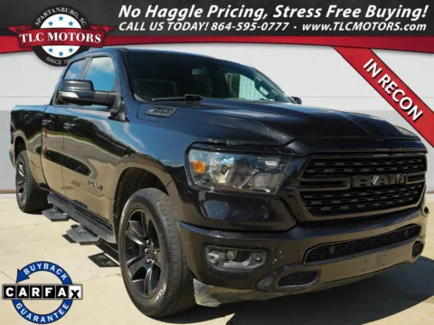 Black 2022 Ram 1500 Big Horn/Lone Star for sale in Moore, SC