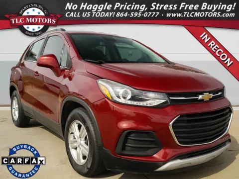 Red 2019 Chevrolet Trax LT for sale in Moore, SC