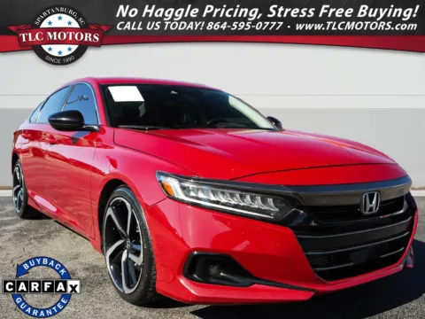 Red 2021 Honda Accord Sport Special Edition for sale in Moore, SC