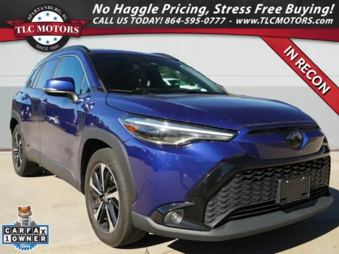 Blue 2024 Toyota Corolla Cross Hybrid XSE for sale in Moore, SC