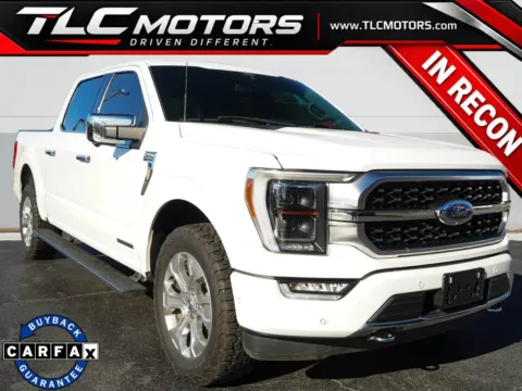 White 2022 Ford F-150 Platinum for sale in Moore, SC