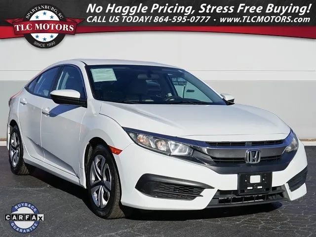 2016 Honda Civic LX for sale in Moore, SC
