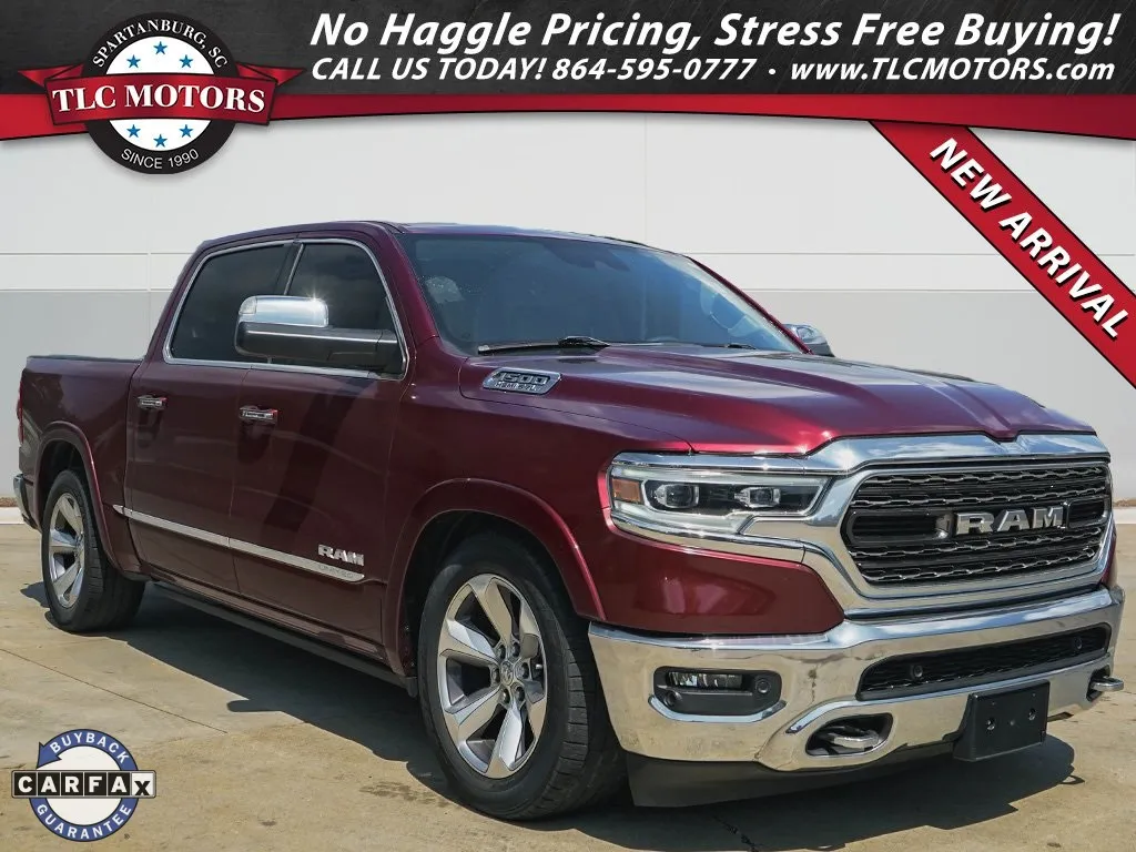 Red 2019 Ram 1500 Limited for sale in Moore, SC