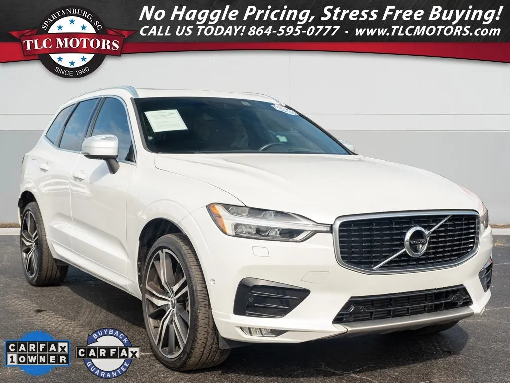White 2019 Volvo XC60 T6 R-Design for sale in Moore, SC
