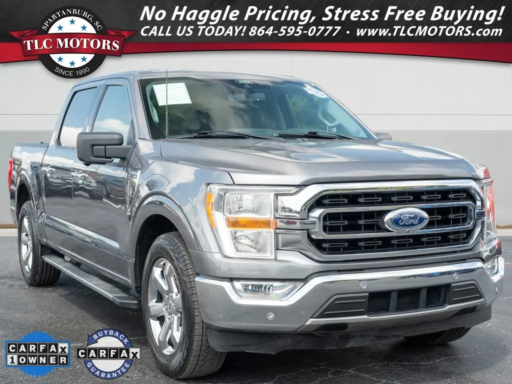 Gray 2021 Ford F-150 XLT for sale in Moore, SC