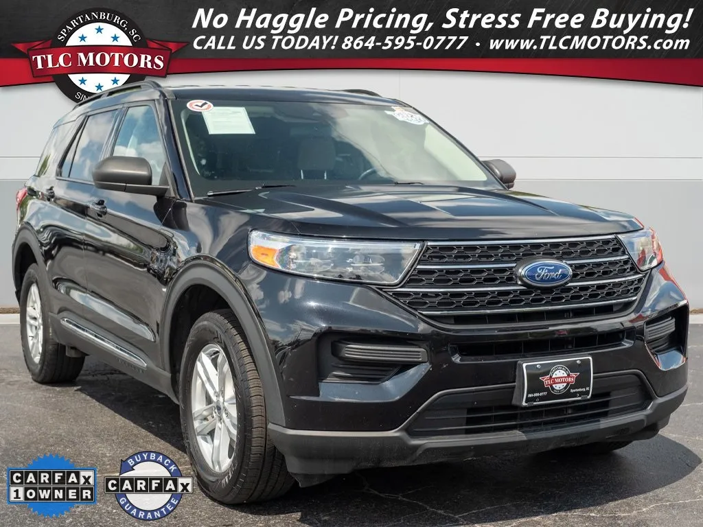 Black 2023 Ford Explorer XLT for sale in Moore, SC