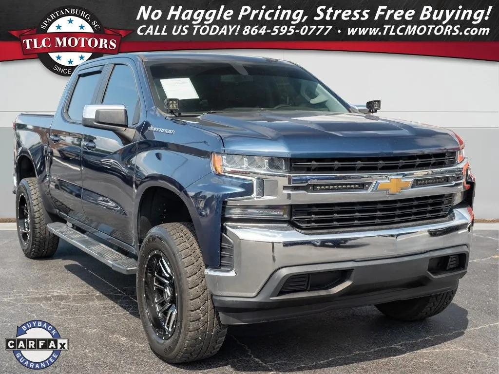 Blue 2021 Chevrolet Silverado 1500 LT for sale in Moore, SC