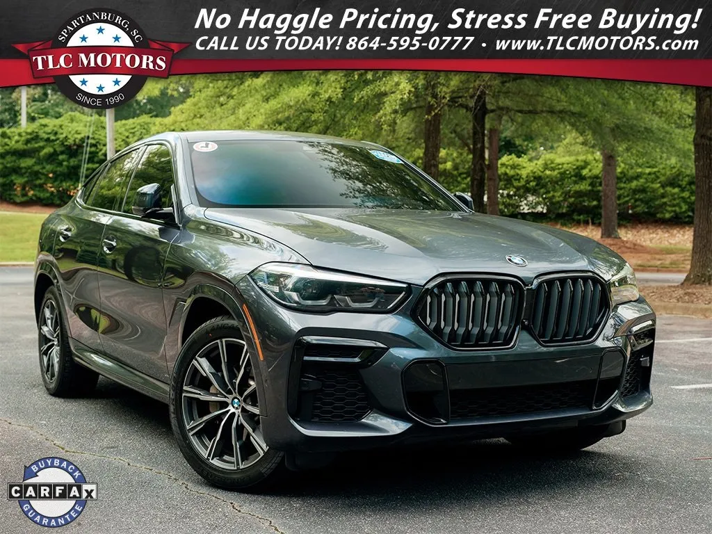 Gray 2022 BMW X6 xDrive40i for sale in Moore, SC