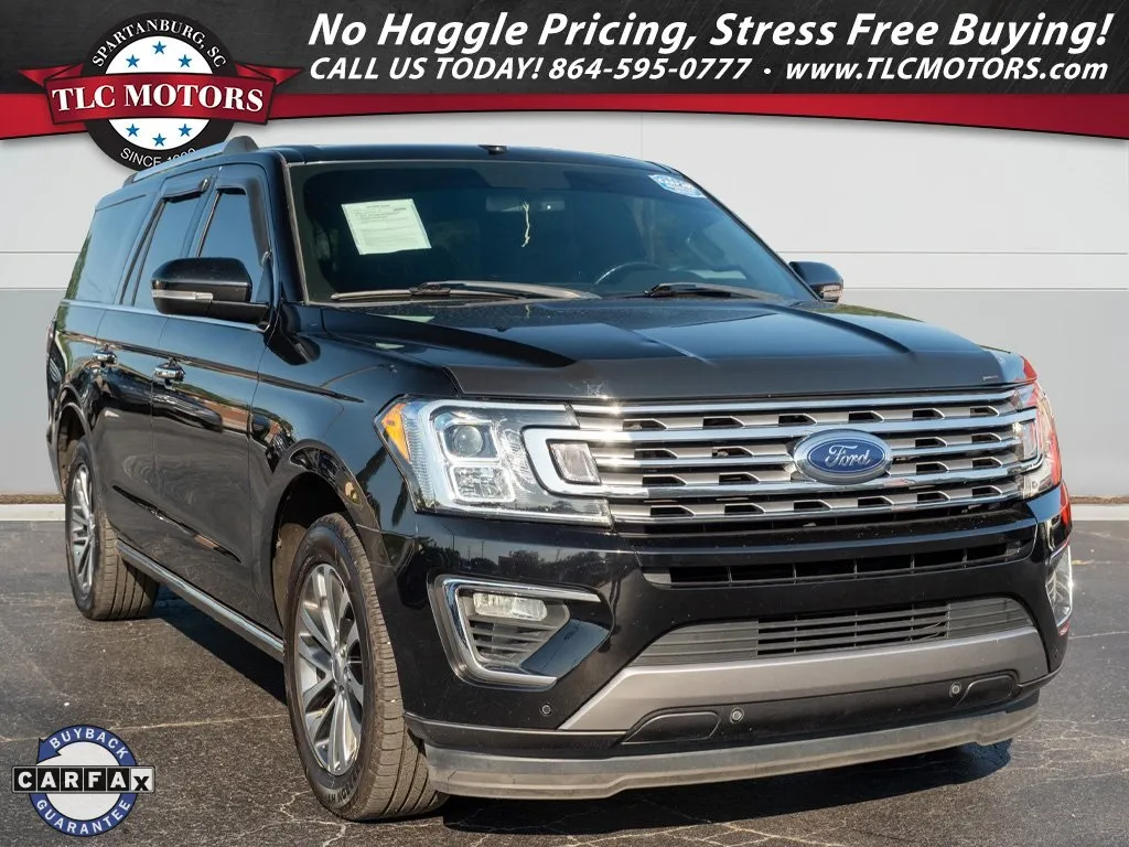 Black 2018 Ford Expedition Max Limited for sale in Moore, SC