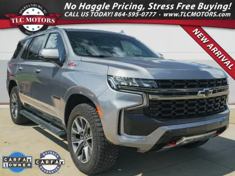Gray 2022 Chevrolet Tahoe Z71 for sale in Moore, SC