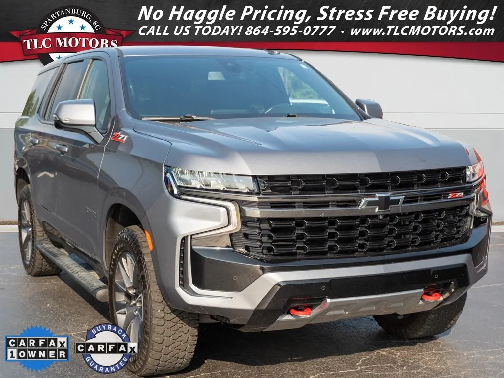 Gray 2022 Chevrolet Tahoe Z71 for sale in Moore, SC