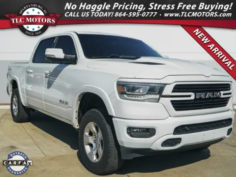 White 2020 Ram 1500 Laramie for sale in Moore, SC