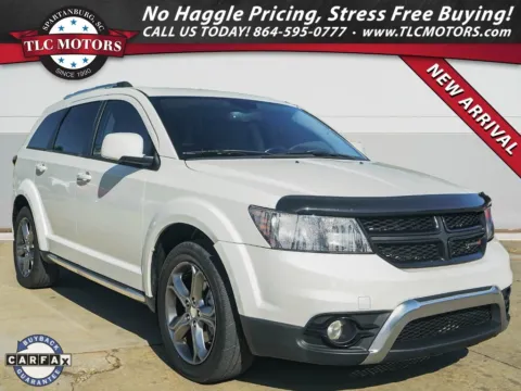 White 2017 Dodge Journey Crossroad for sale in Moore, SC