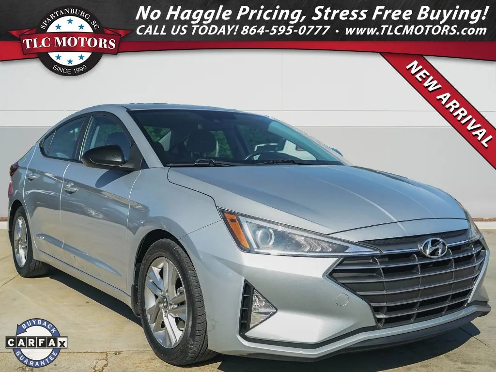Silver 2020 Hyundai Elantra SEL for sale in Moore, SC