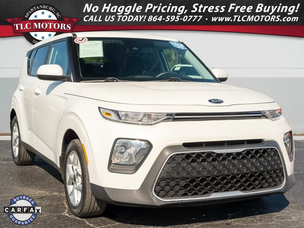 White 2020 Kia Soul S for sale in Moore, SC