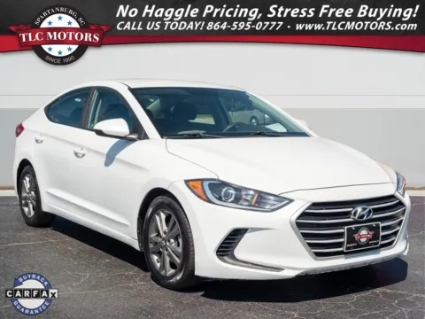 White 2018 Hyundai Elantra SEL for sale in Moore, SC
