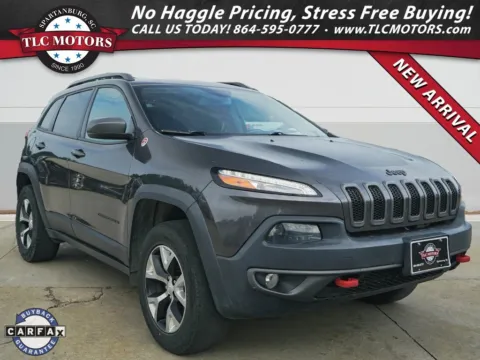 Gray 2018 Jeep Cherokee Trailhawk for sale in Moore, SC