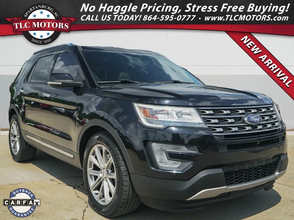 Black 2017 Ford Explorer Limited for sale in Moore, SC
