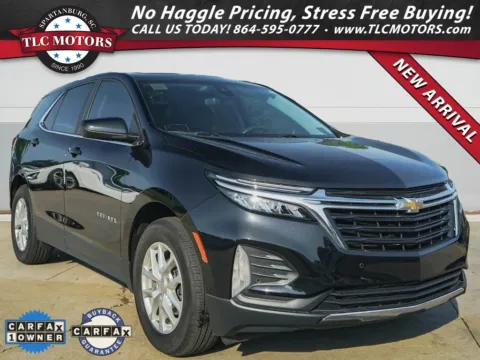 Black 2022 Chevrolet Equinox LT for sale in Moore, SC
