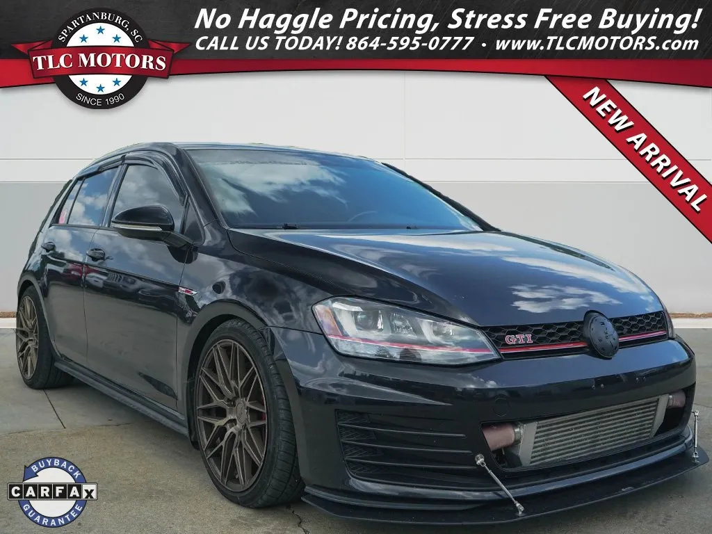 Black 2017 Volkswagen Golf GTI Sport for sale in Moore, SC