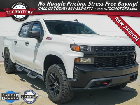 White 2021 Chevrolet Silverado 1500 Custom Trail Boss for sale in Moore, SC