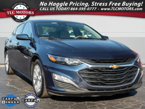 Blue 2021 Chevrolet Malibu LT for sale in Moore, SC