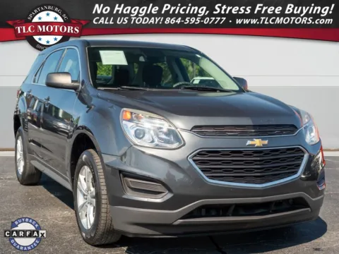 Gray 2017 Chevrolet Equinox LS for sale in Moore, SC