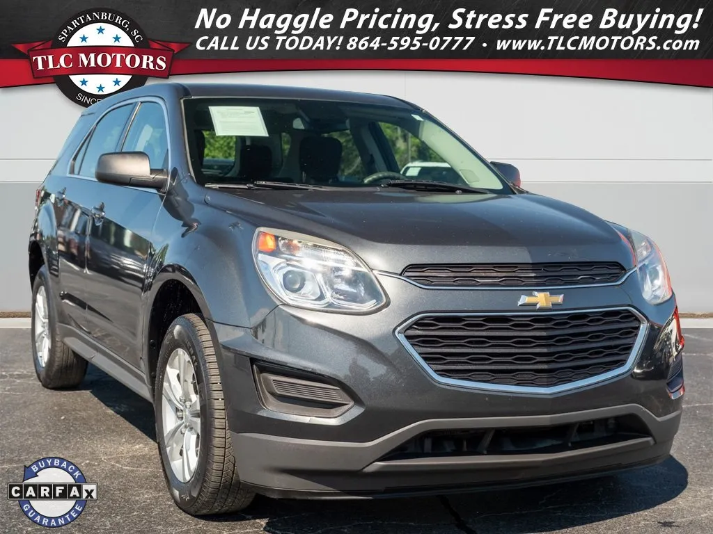 Gray 2017 Chevrolet Equinox LS for sale in Moore, SC