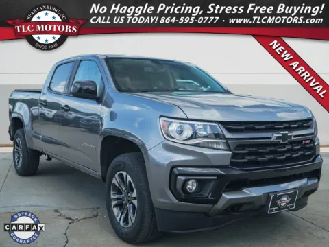 Gray 2021 Chevrolet Colorado Z71 for sale in Moore, SC