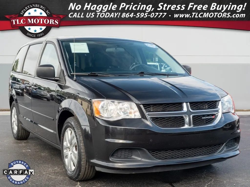 Black 2017 Dodge Grand Caravan SE for sale in Moore, SC