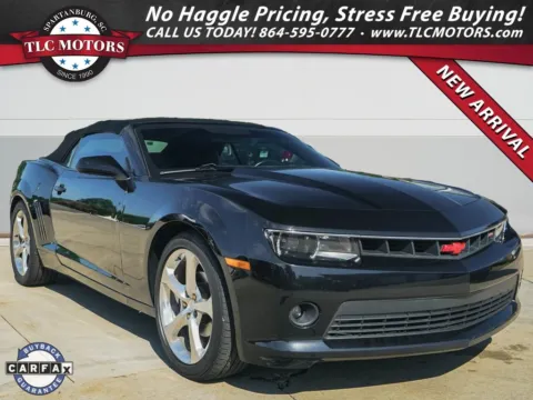 Black 2014 Chevrolet Camaro 2LT for sale in Moore, SC