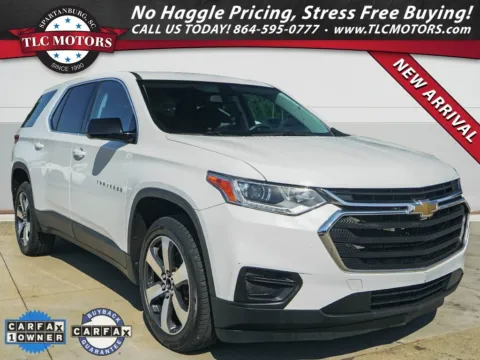 White 2020 Chevrolet Traverse LS for sale in Moore, SC