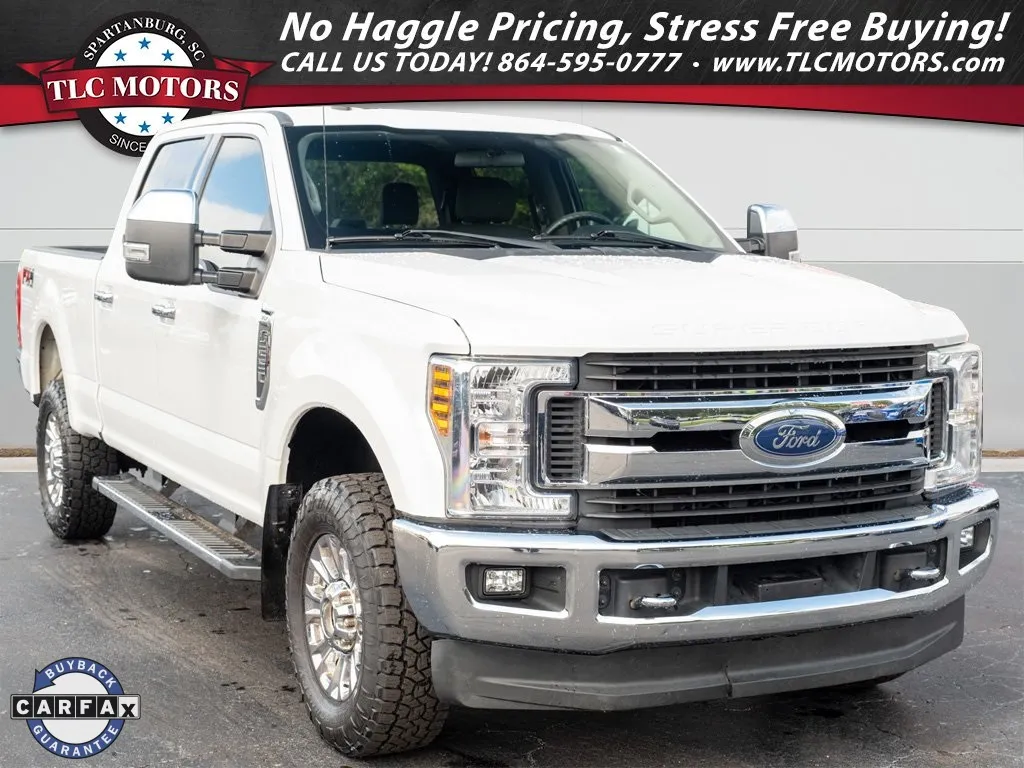 White 2019 Ford F-250SD XLT for sale in Moore, SC