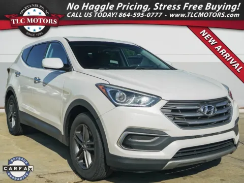 White 2018 Hyundai Santa Fe Sport 2.4 Base for sale in Moore, SC