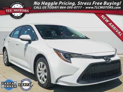Green 2022 Toyota Corolla LE for sale in Moore, SC