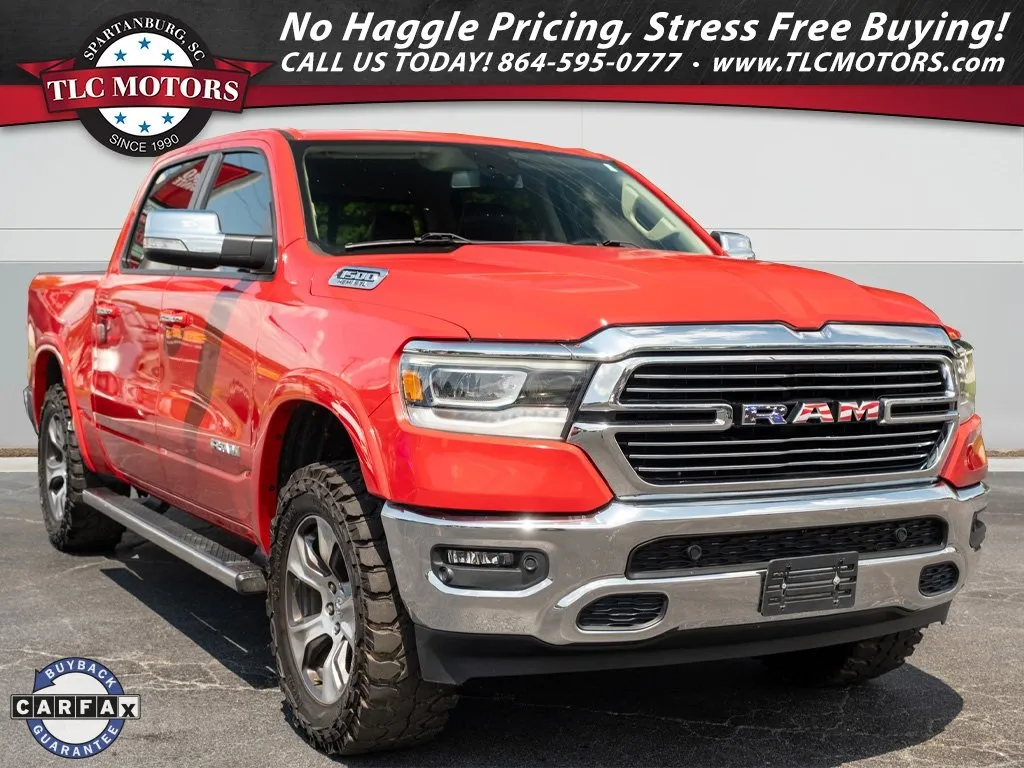 Red 2019 Ram 1500 Laramie for sale in Moore, SC