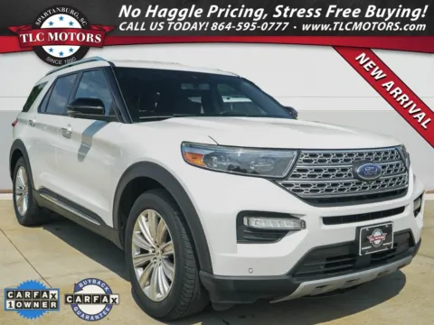 White 2020 Ford Explorer Limited for sale in Moore, SC