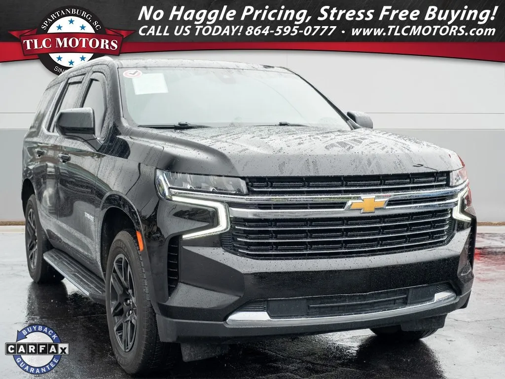 Black 2021 Chevrolet Tahoe LT for sale in Moore, SC