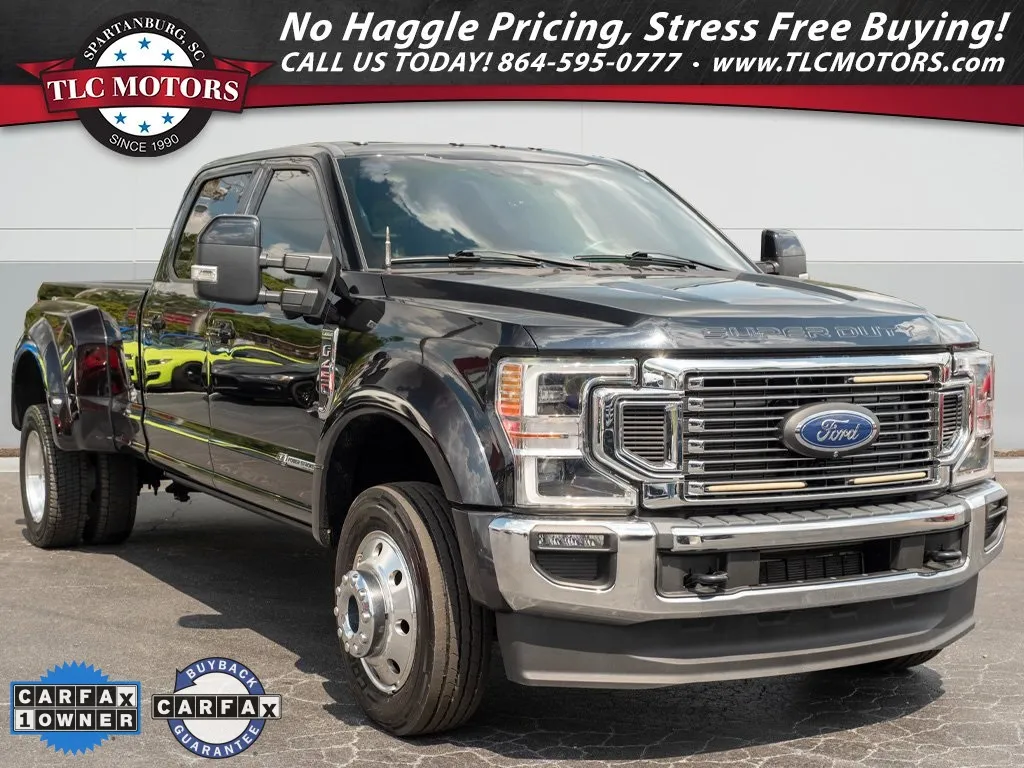 Black 2022 Ford F-450SD Lariat for sale in Moore, SC