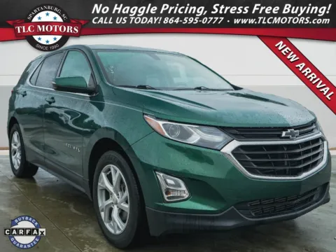 Green 2018 Chevrolet Equinox LT for sale in Moore, SC