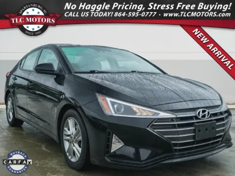 Black 2020 Hyundai Elantra SEL for sale in Moore, SC